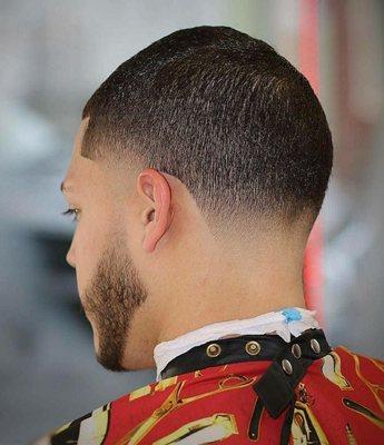 Nice hair cut with perfect fades