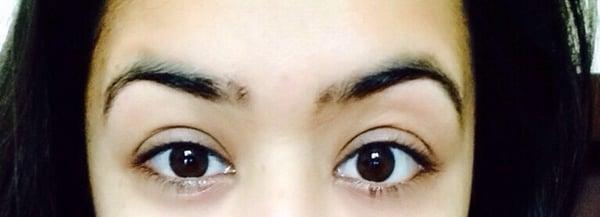 She is the best at doing eyebrows!!! Finally got the shape I wanted!