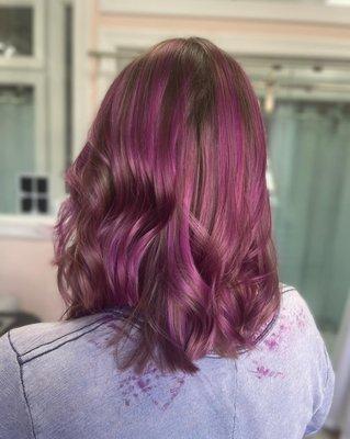 Gorgeous Liliac highlights