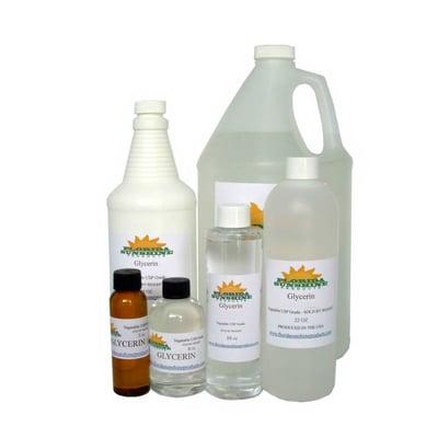 Vegetable Glycerin available in a variety of sizes.