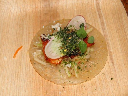 (2015) Tako (Octopus) Taco from Chef Yuko Kajino & CHAYA Brasserie, San Francisco