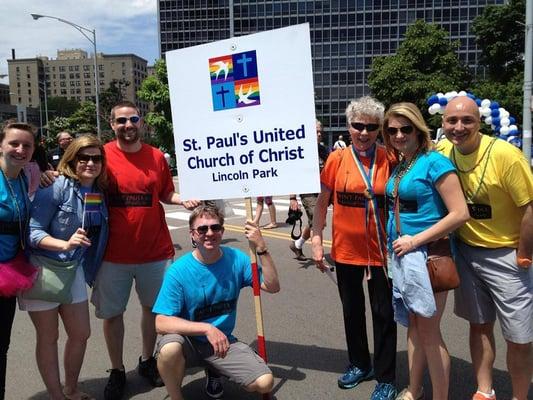 St. Pauls in the Pride Parade