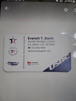 United States Bowling Congress (USBC) Silver Bowling Coach