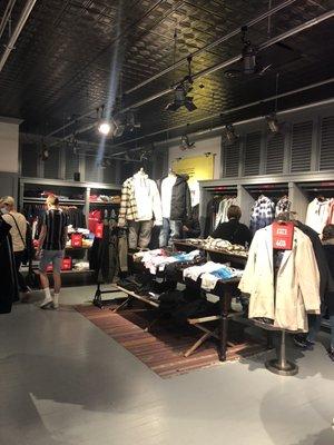 Men's section