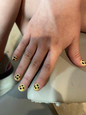 This is my daughters nails