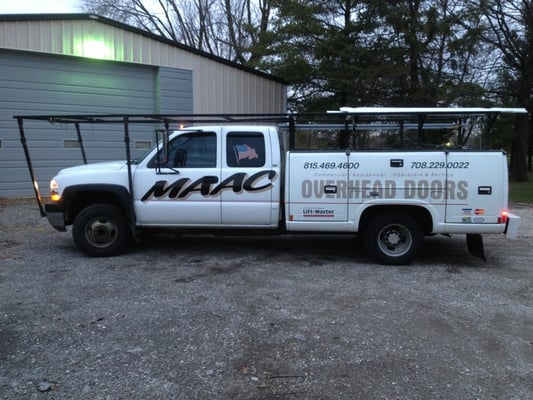 MAAC Overhead Doors has fully stocked trucks to service all your needs.