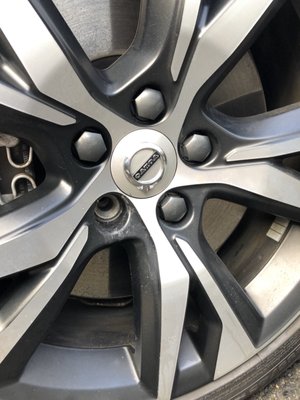 Missing lug nut- front driver