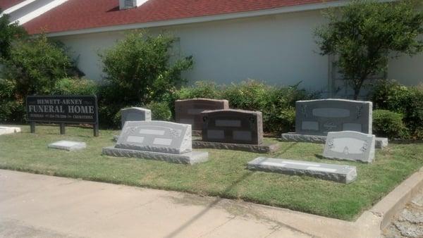 We offer quality monuments built by the famous Dietz family in Waco, TX.