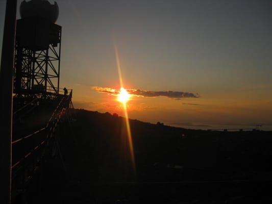 Radome at Sunset