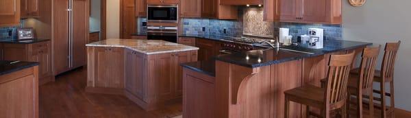 Kitchen Cabinets, Bath Cabinets, Custom & in-Stock