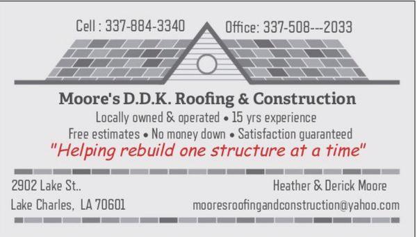 Let us help you with all your roofing and home repair needs!