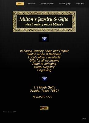 Milton's Jewelry & Gifts