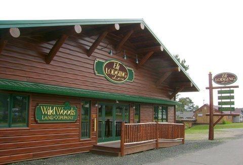 WildWoods is a welcoming building complete with northwoods decor.