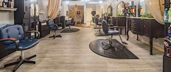 Our Salon area