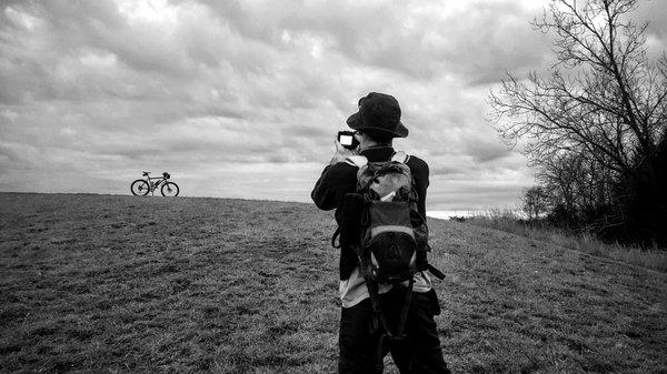 Mountain biking photography tour at nearby trail park