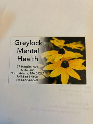 Greylock Mental Health