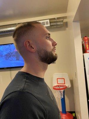 I don't know the style of this haircut, low cut with fade