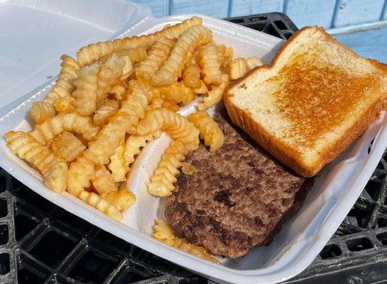 Hamburger Steak Dinner