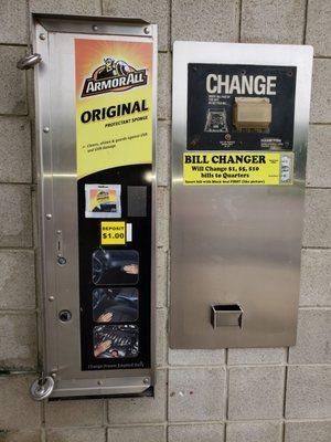 Change machine available