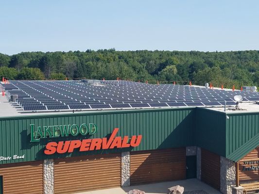 144 kW Commercial Next Energy Solution Solar Installation Lakewood, WI