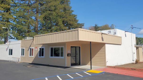 Front Entrance of the Islamic Center of North Marin (also known as Masjid Aisha)