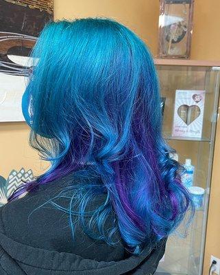 Vivid haircolor