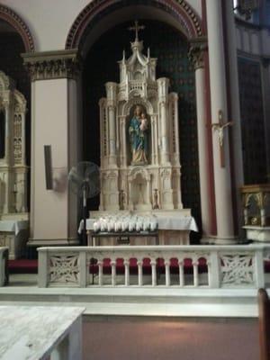 Side altar