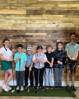 We have a great Jr. Program here at Shore Sim Golf!! Check
Out our website for our summer clinics