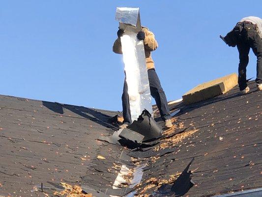 We remove all roofing materials