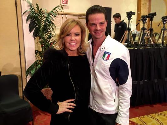 Brian Fortuna and Mary Murphy - Holiday Dance Classic in Vegas, 2015