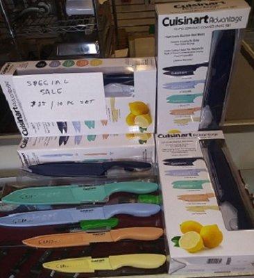 10 pc Cuisinart Knife Set. Come get yours today!