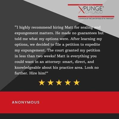 Client Testimonial