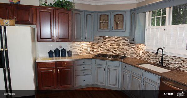 Kitchen remodeling - before and after