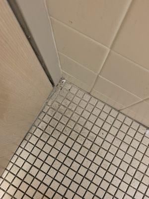 Bathroom floor