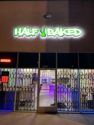 Half Baked Smoke Shop Now OPEN