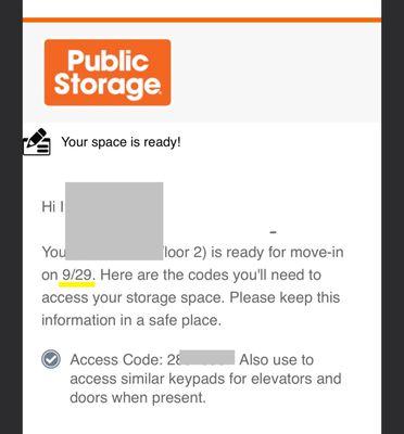 Rental agreement signed on 9/29, full month paid in advance. Public terminated and kept money 2 days later.