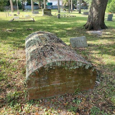 Above ground grave