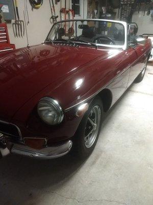 74 MGB roadster