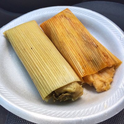 Homemade Tamales: Taqueria Las Delicias