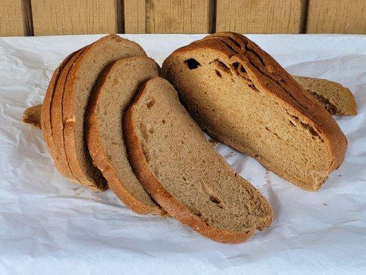 WHOLE WHEAT BOULE (1.5 lbs.) $10