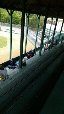 Sweet old style bleachers