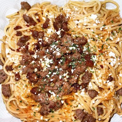 Beef Garlic Noodles