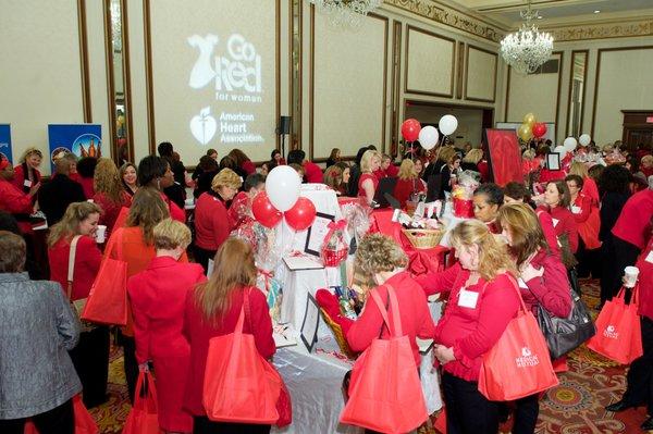 American Heart Association Go Red Luncheon & Health Expo produced by The MOD Pros.