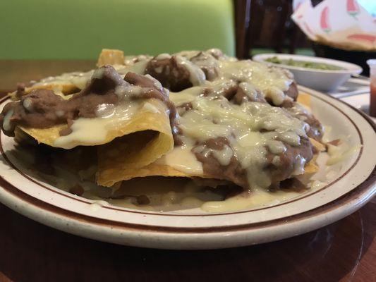 Bean & Cheese Nachos