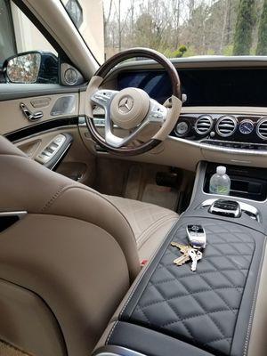 Interior clean on MAYBACH