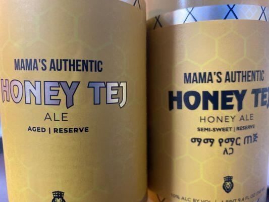 Mama's Authentic Dry and Smi-Sweet honey wine