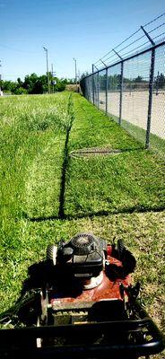 Mowing, Edging, and Weed Sprays