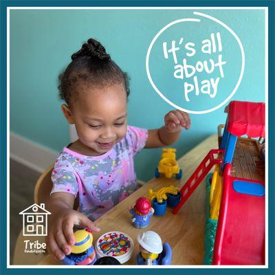 Everything we do is through play!