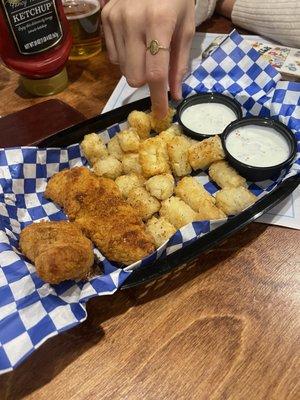 Tots and tenders