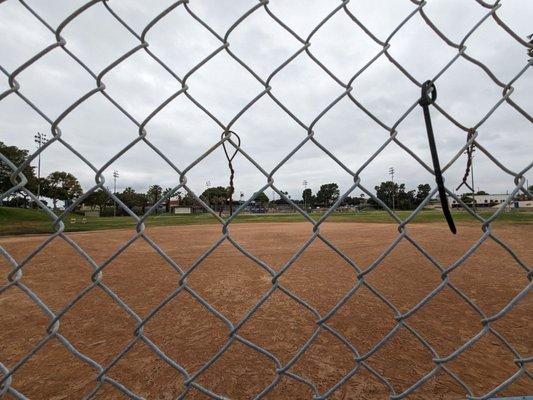 Softball field